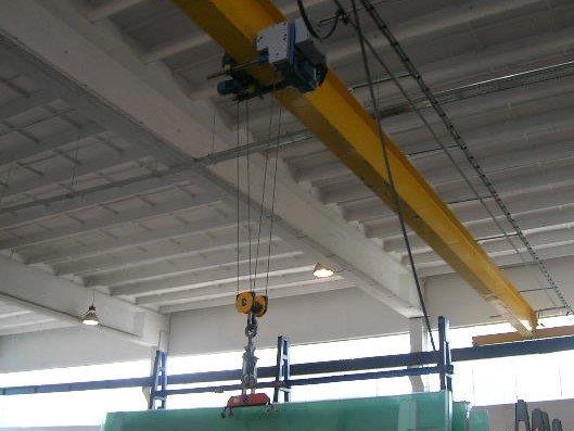 Componente estructural para puente grúa